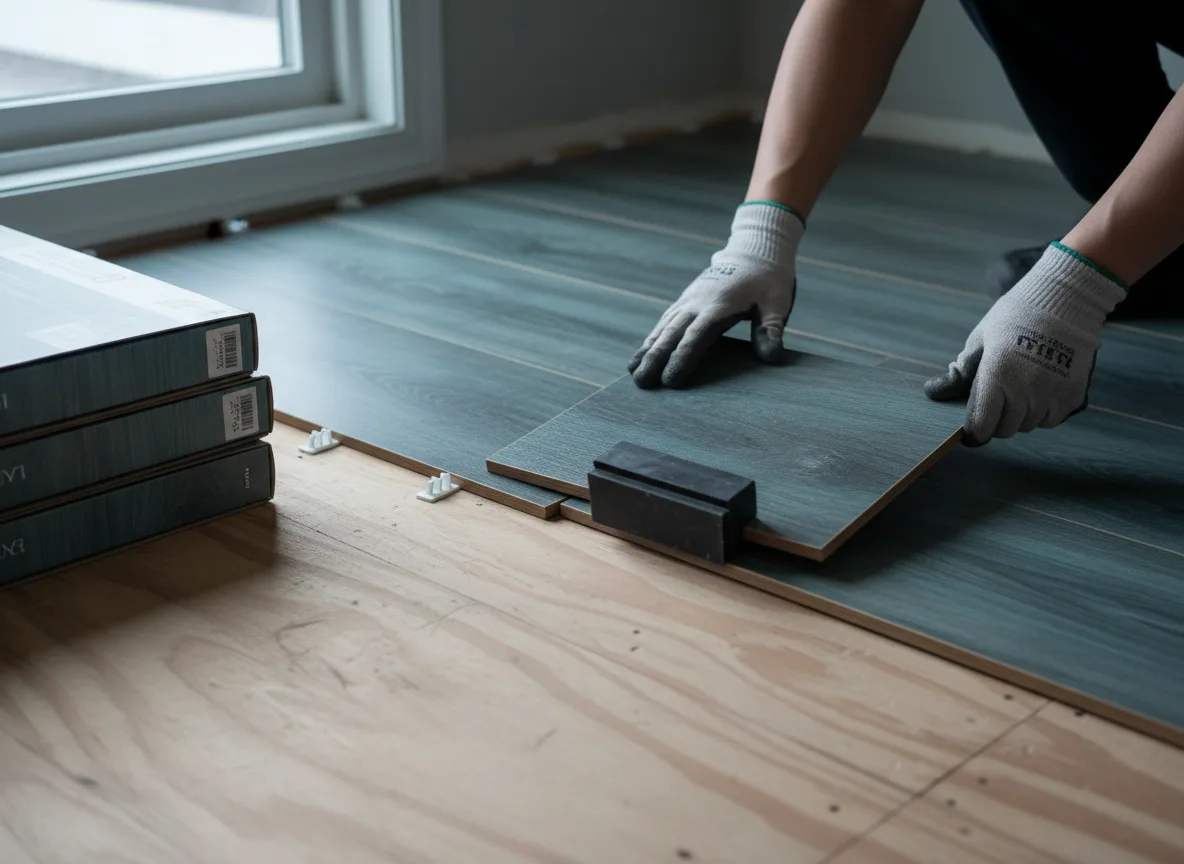Luxury Vinyl Plank Installation company in East Wilton, ME